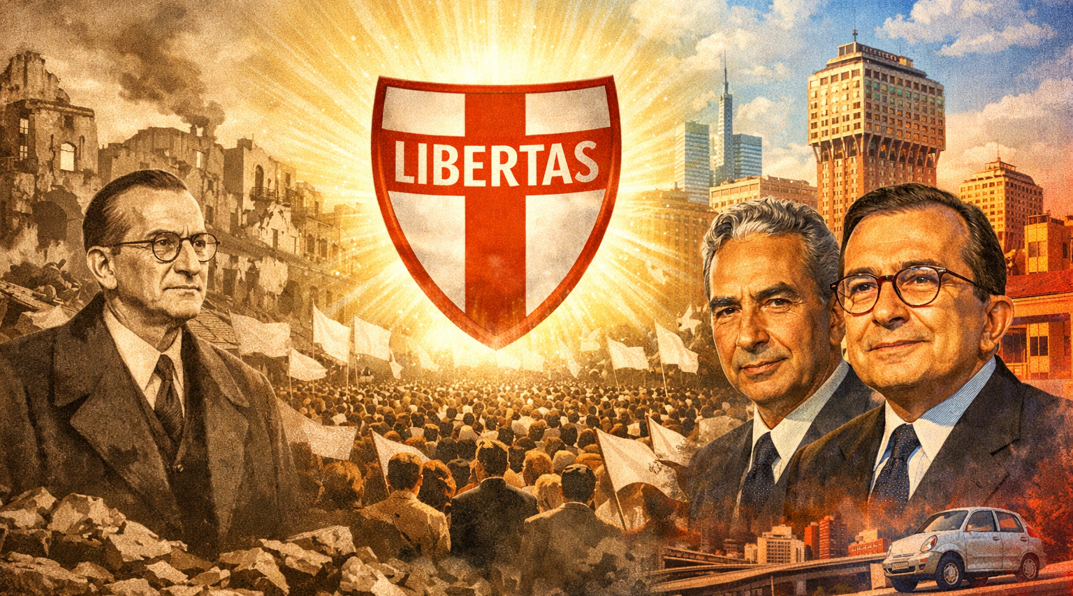 Dalla clandestinità al tramonto: la parabola della Democrazia Cristiana